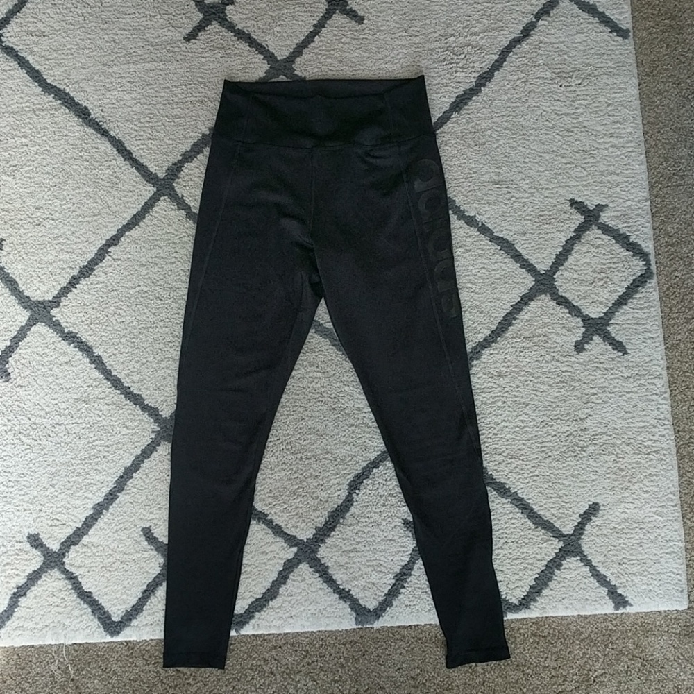 ADIDAS Women's Black Leggings, Size M